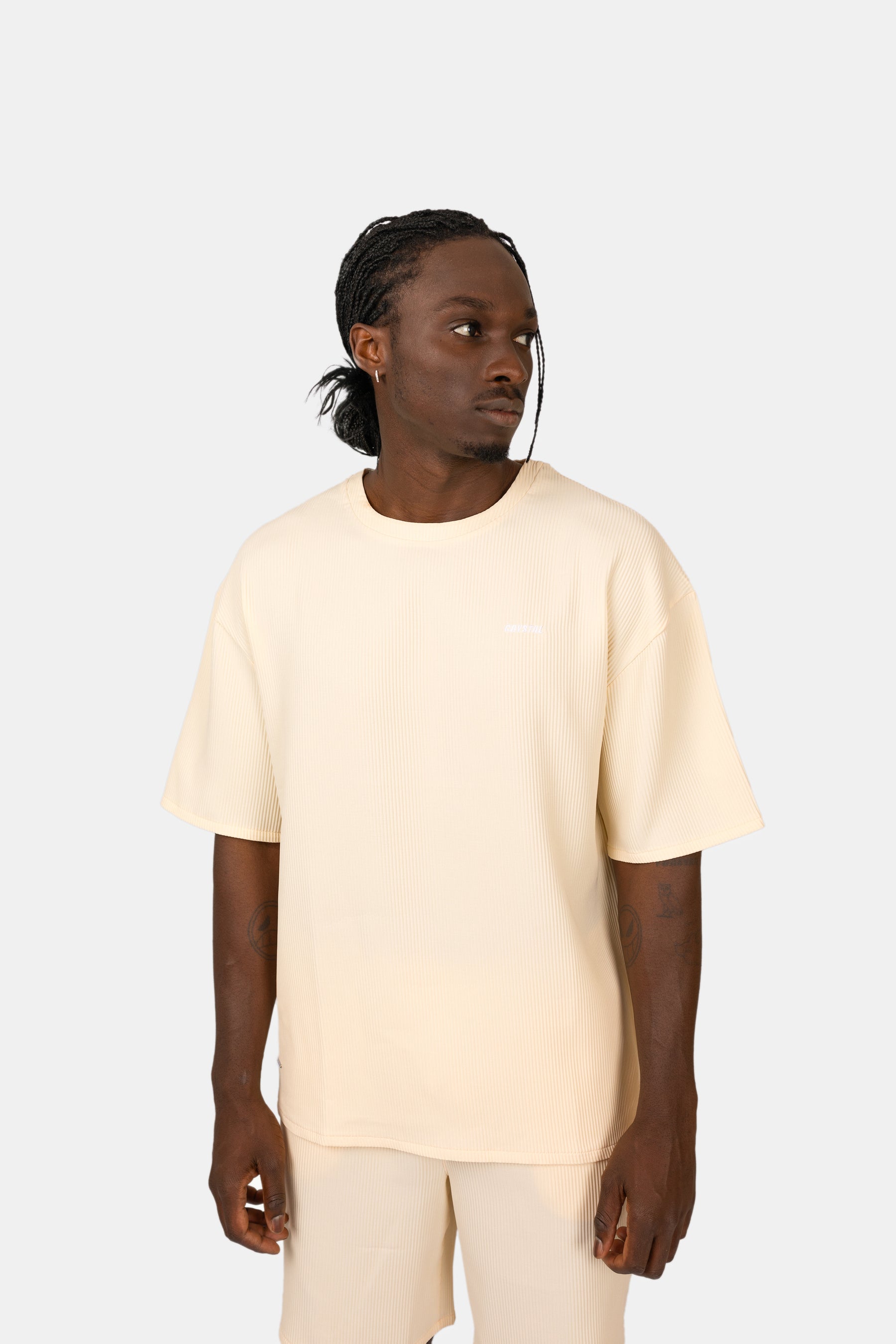 Classic Plissee T-Shirt