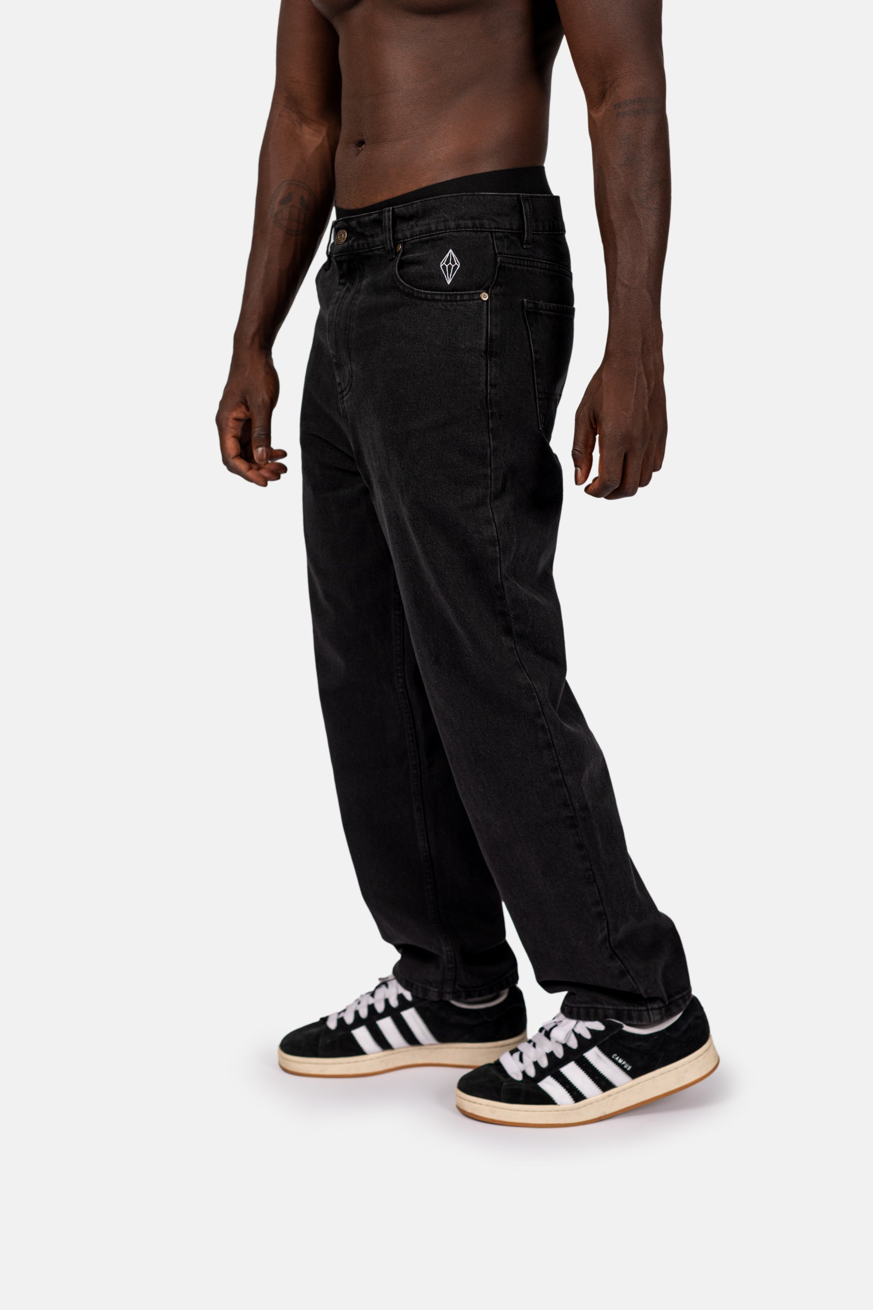 Crystal Wide Denim