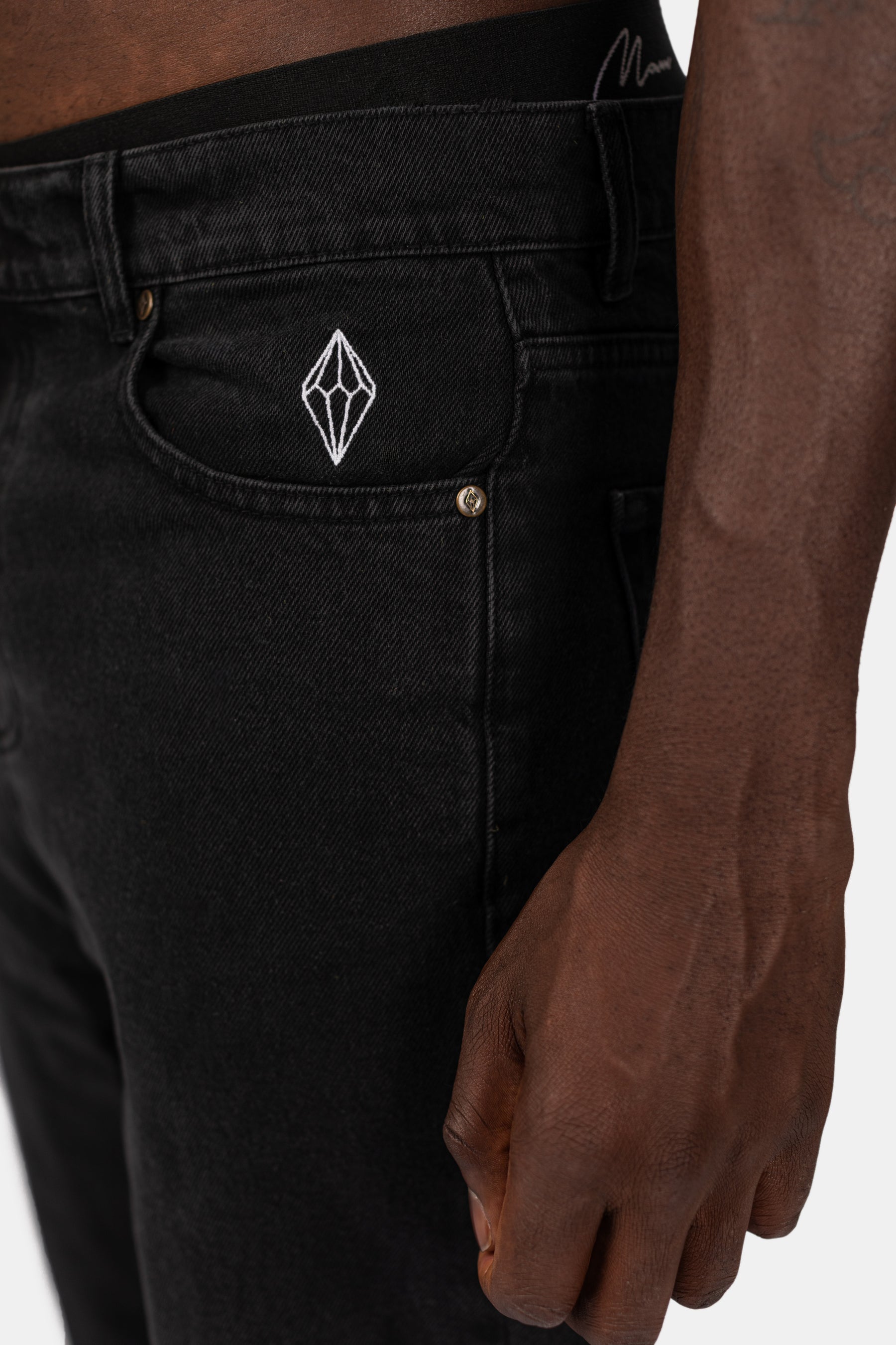 Crystal Wide Denim