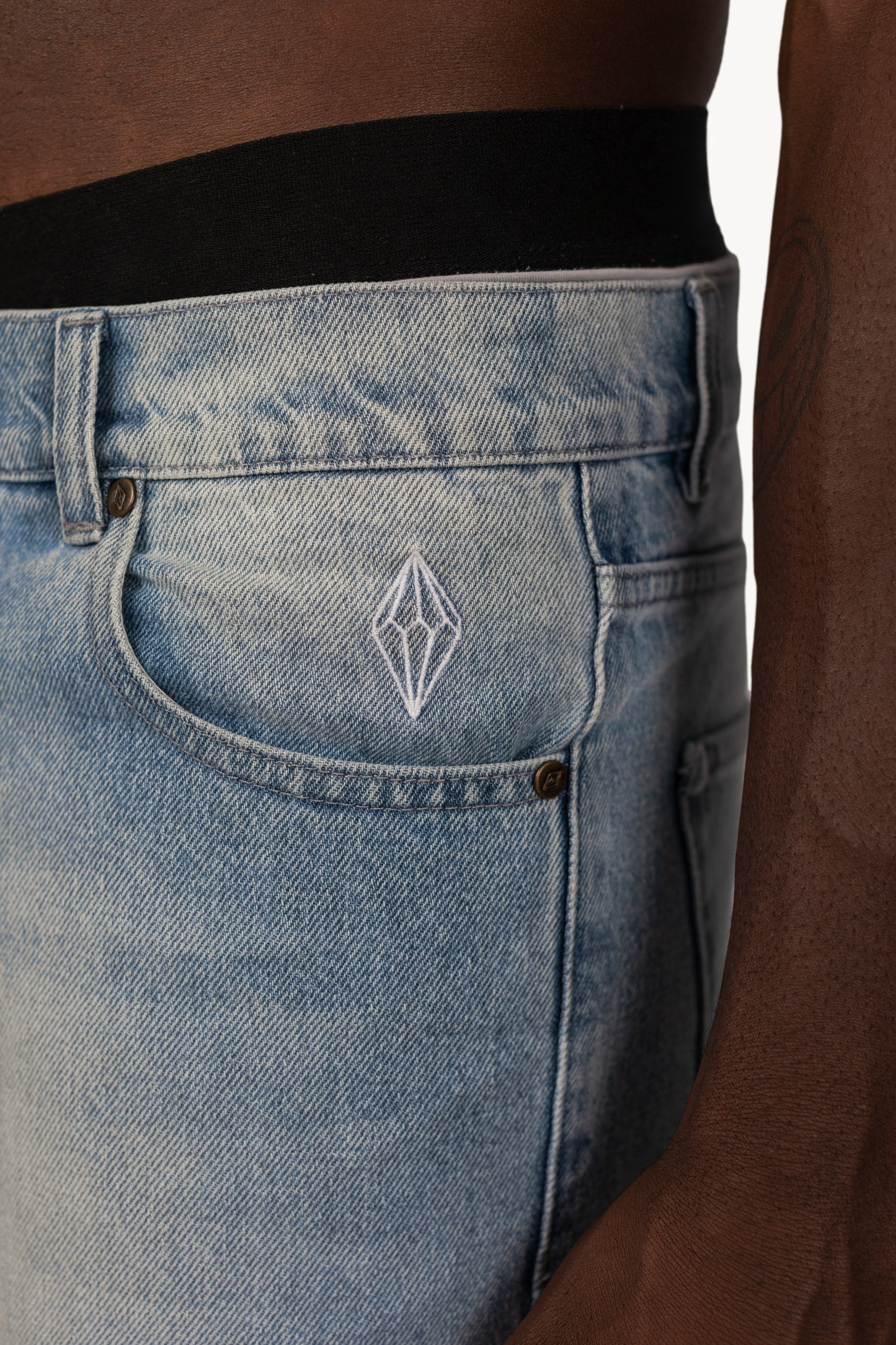 Crystal Wide Denim