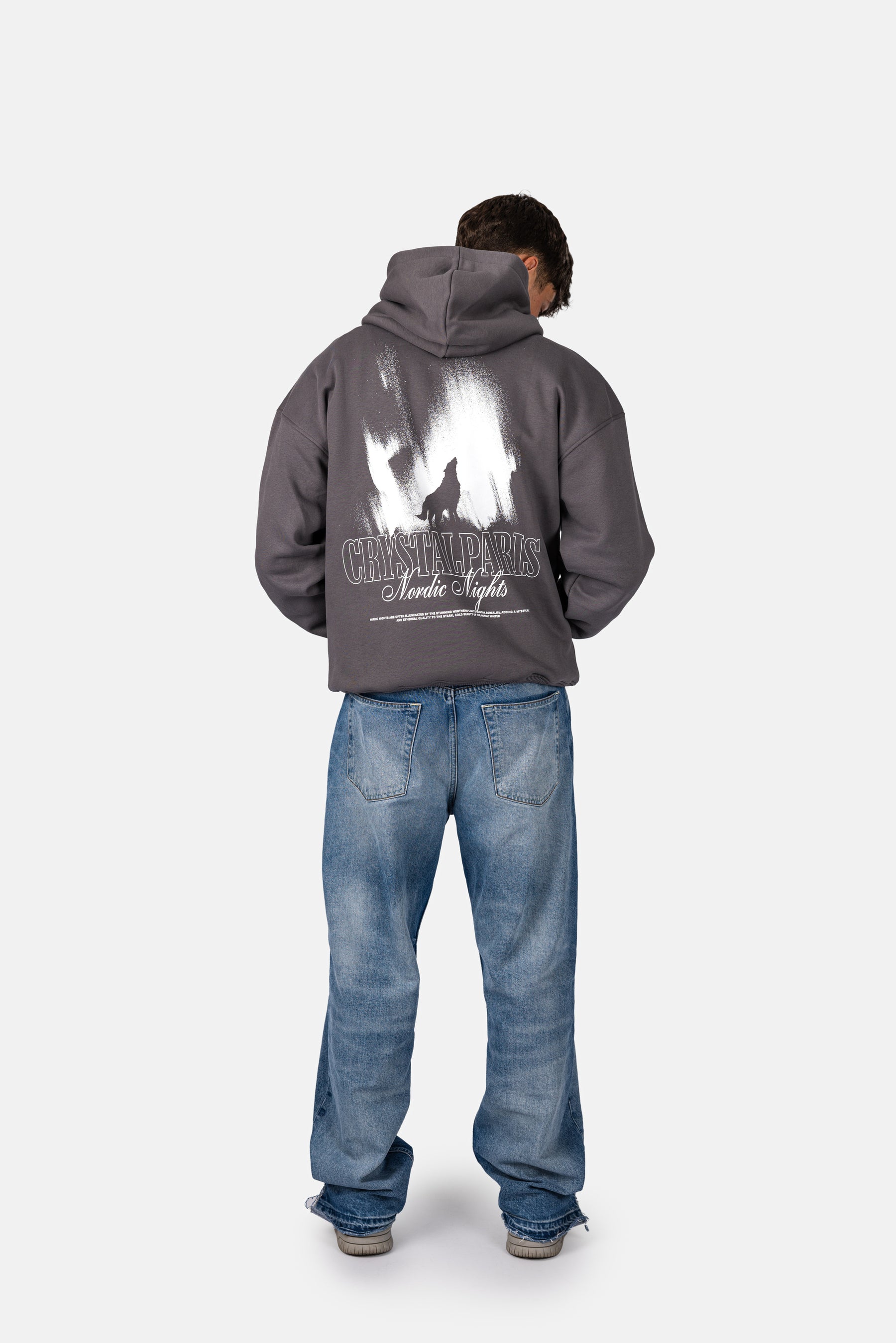Wolf Oversized Hoodie
