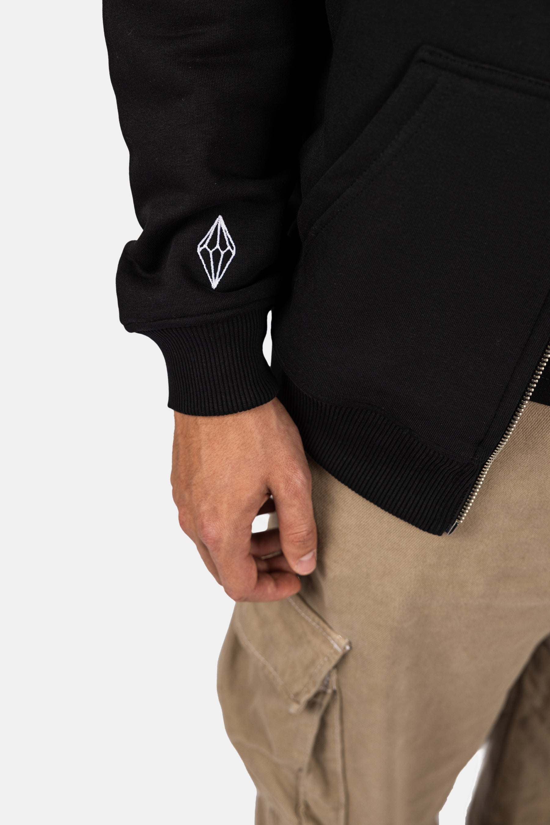 Spray Oversized ZIP-Hoodie