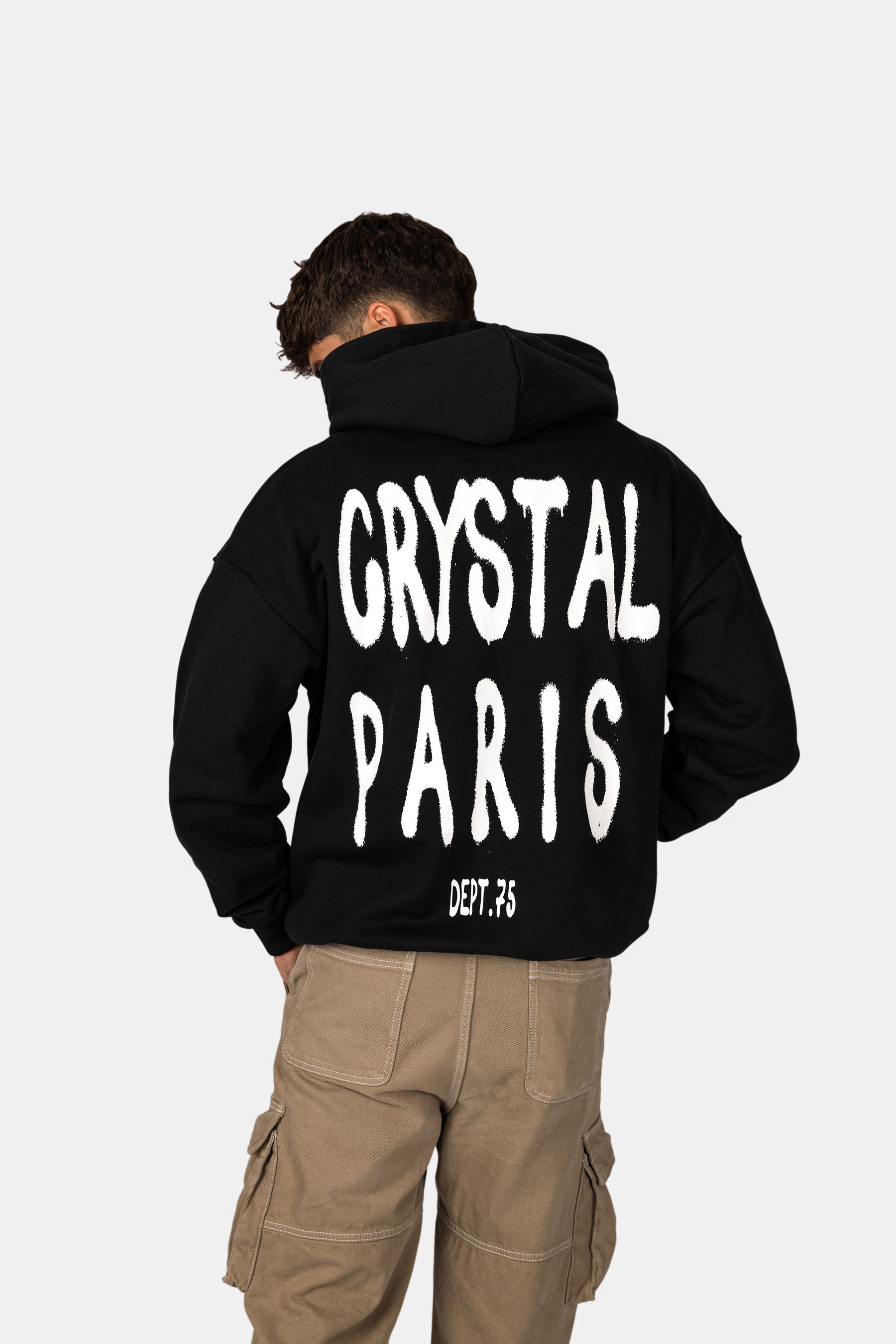 Spray Oversized ZIP-Hoodie