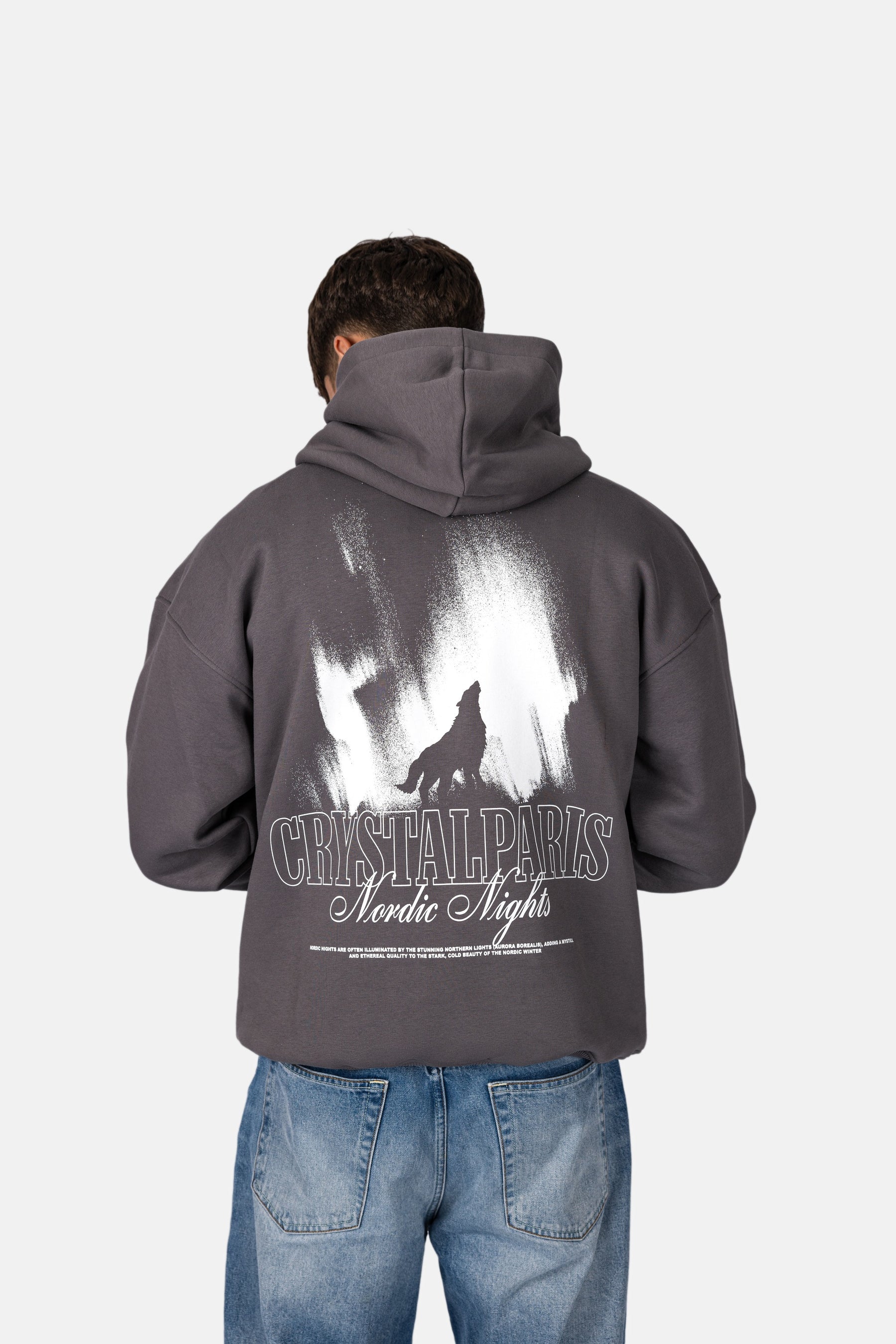 Wolf Oversized Hoodie