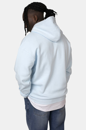 Patch Oversized Zip-Hoodie