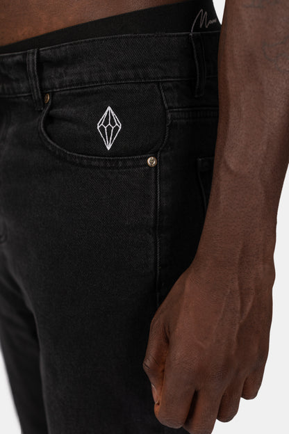 Crystal Wide Denim