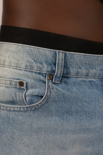 Crystal Wide Denim