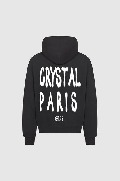 Spray Oversized ZIP-Hoodie