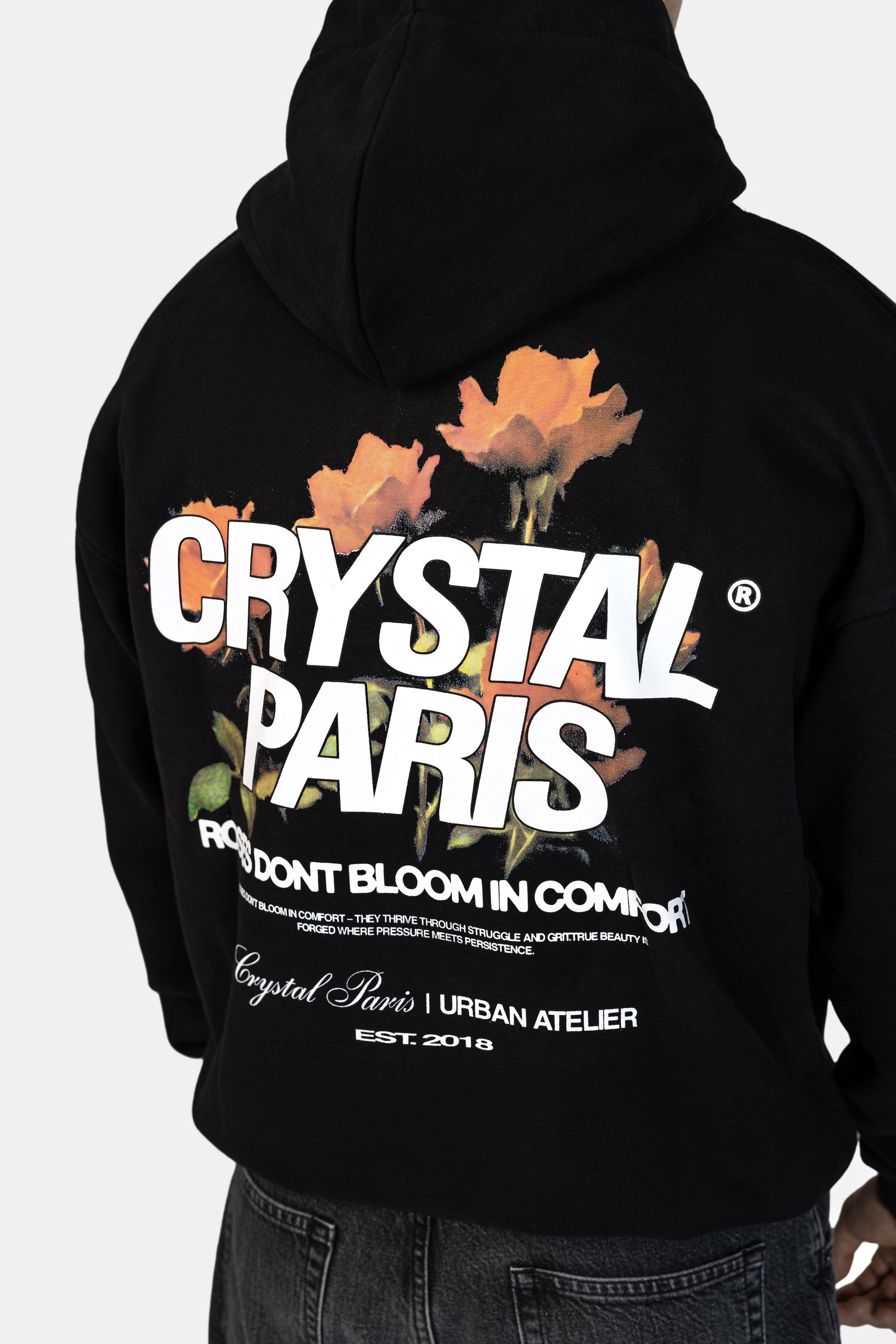 Rose Oversized Hoodie