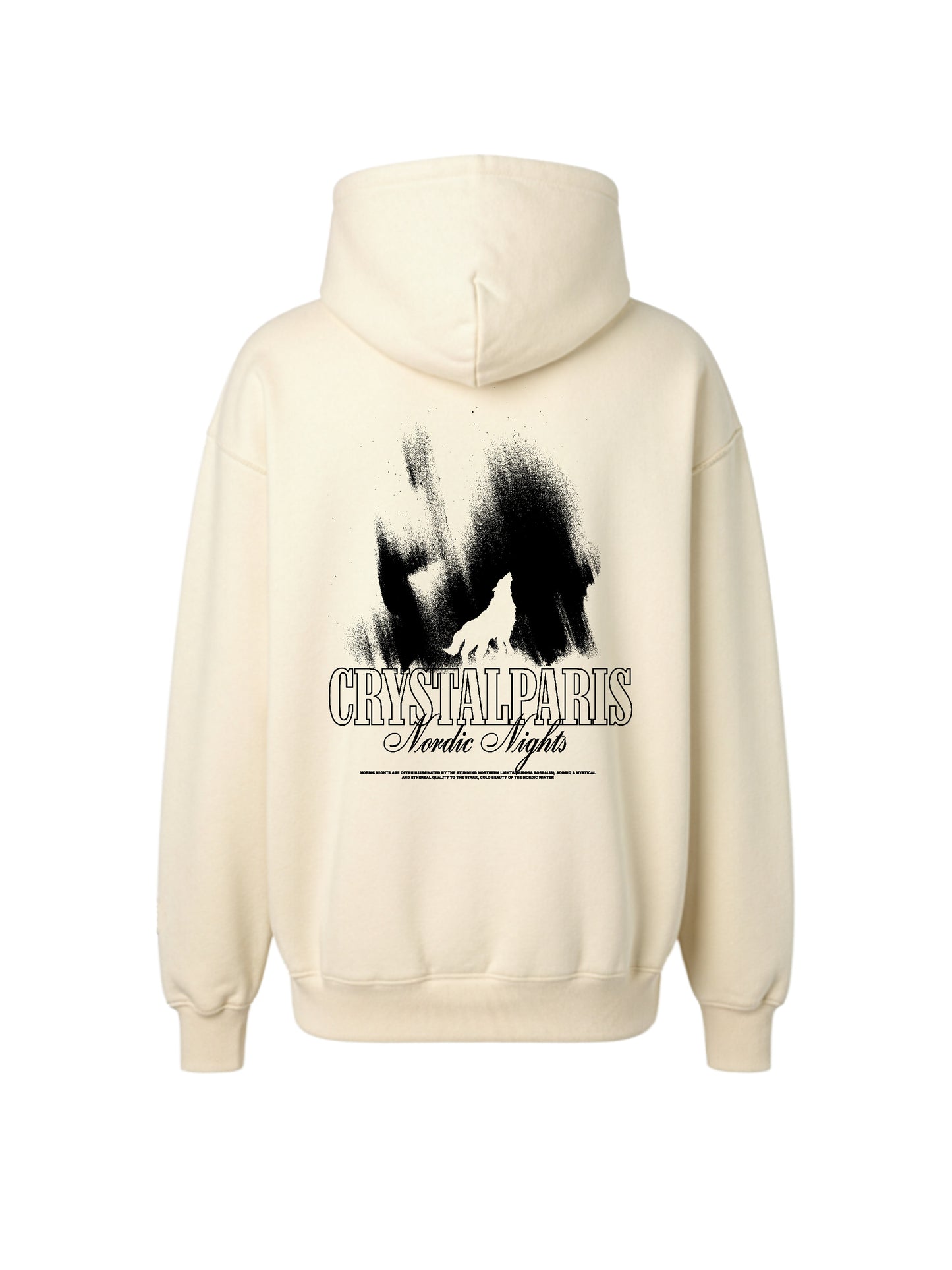 Wolf Oversized Hoodie