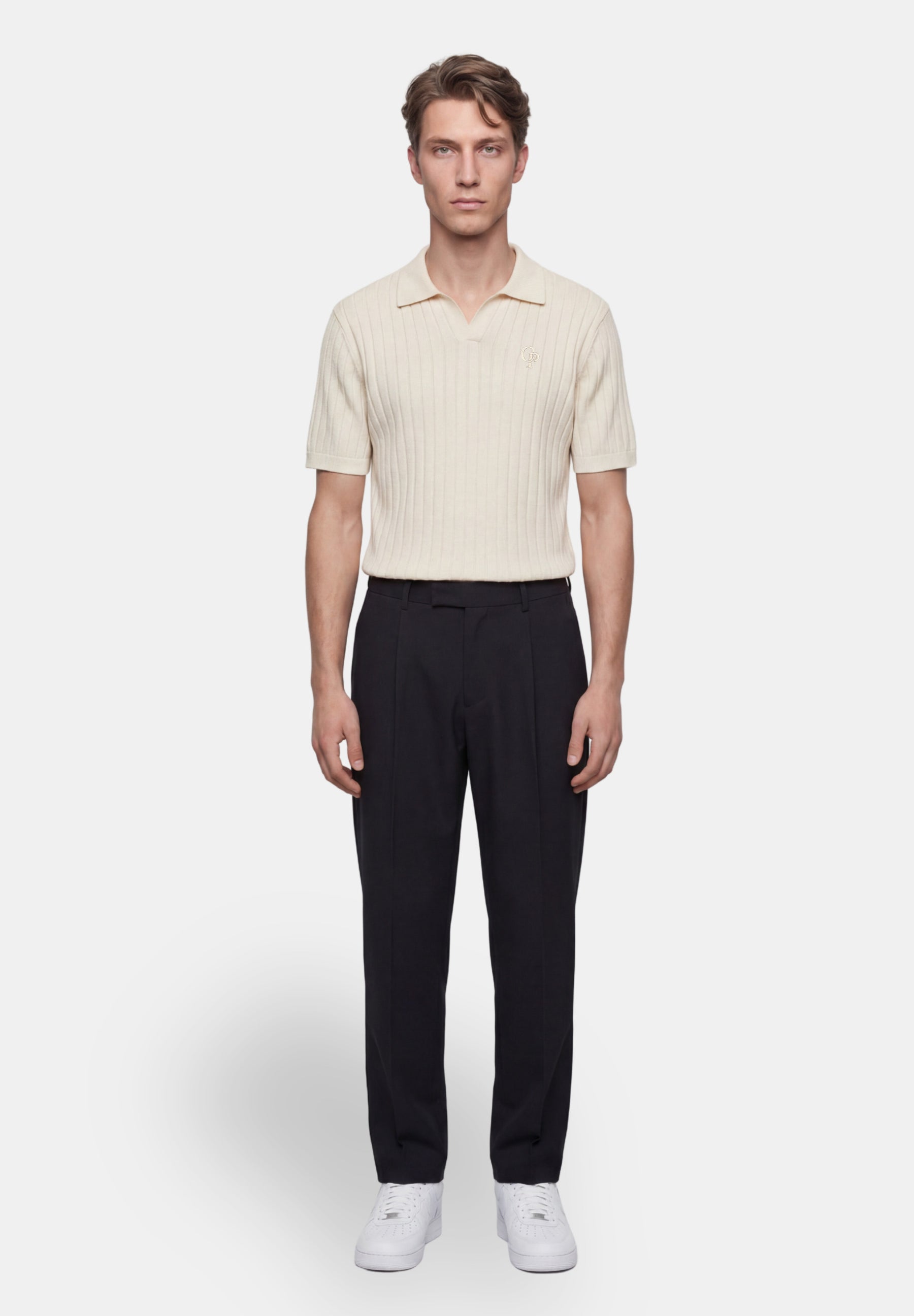 Roux Ribbed Polo