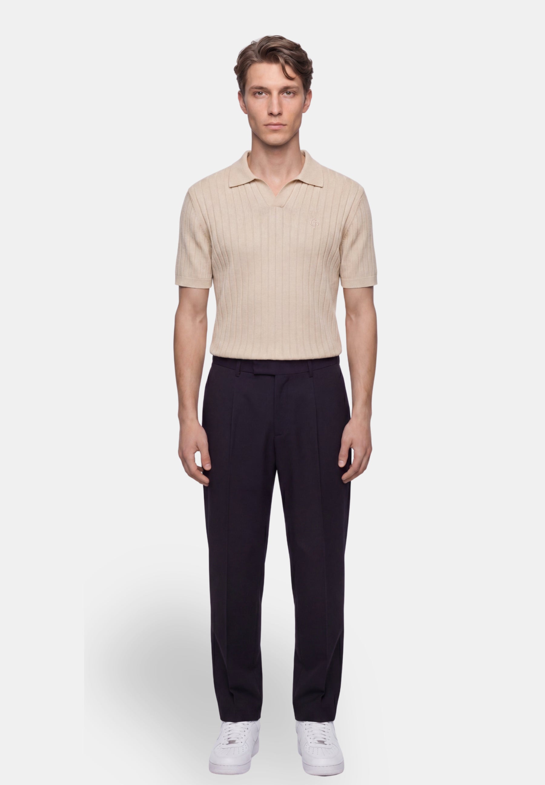 Roux Ribbed Polo
