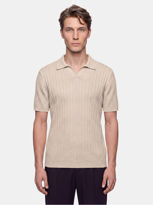 Roux Ribbed Polo