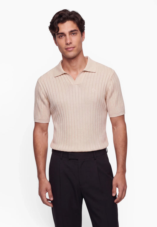 Roux Ribbed Polo