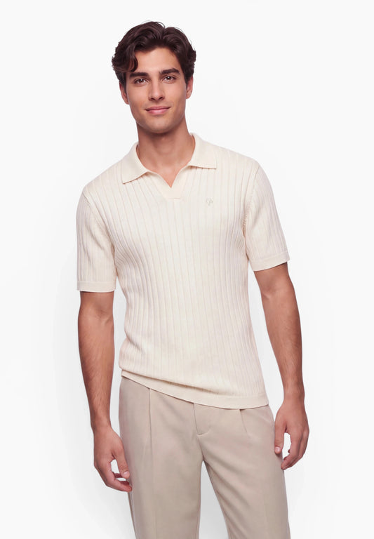 Roux Ribbed Polo