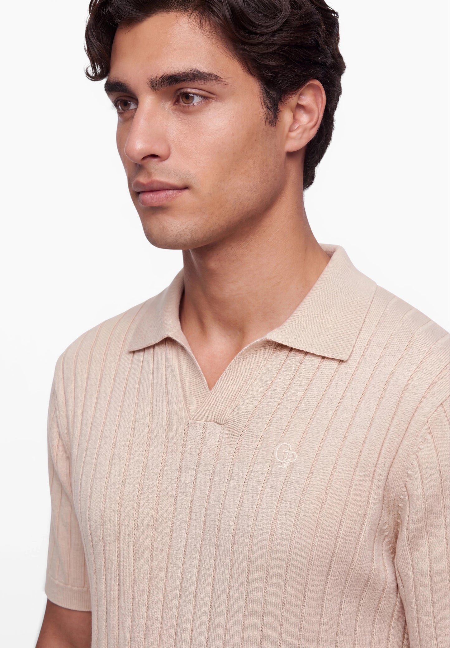 Roux Ribbed Polo