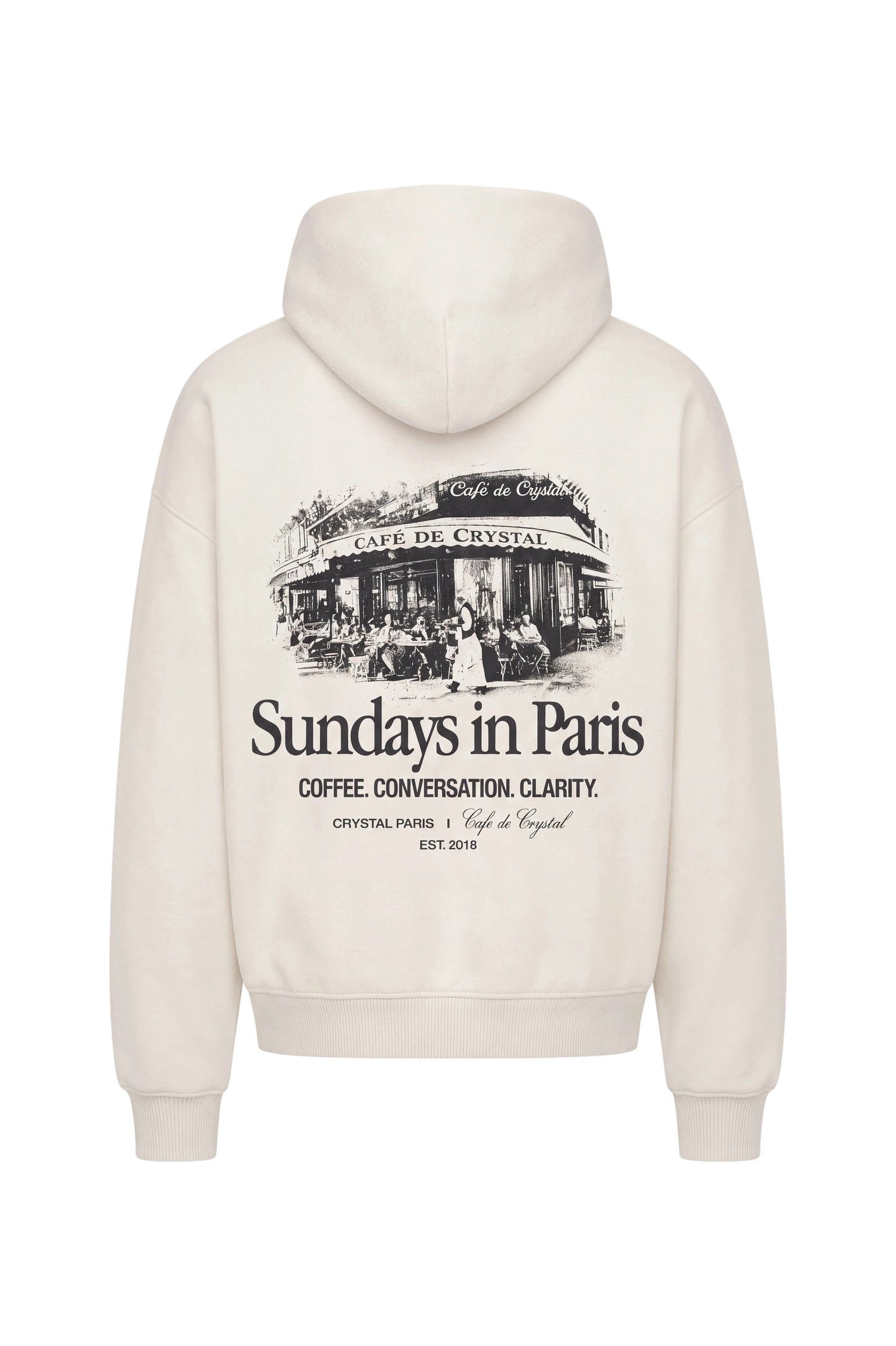 Cafe Oversized Hoodie