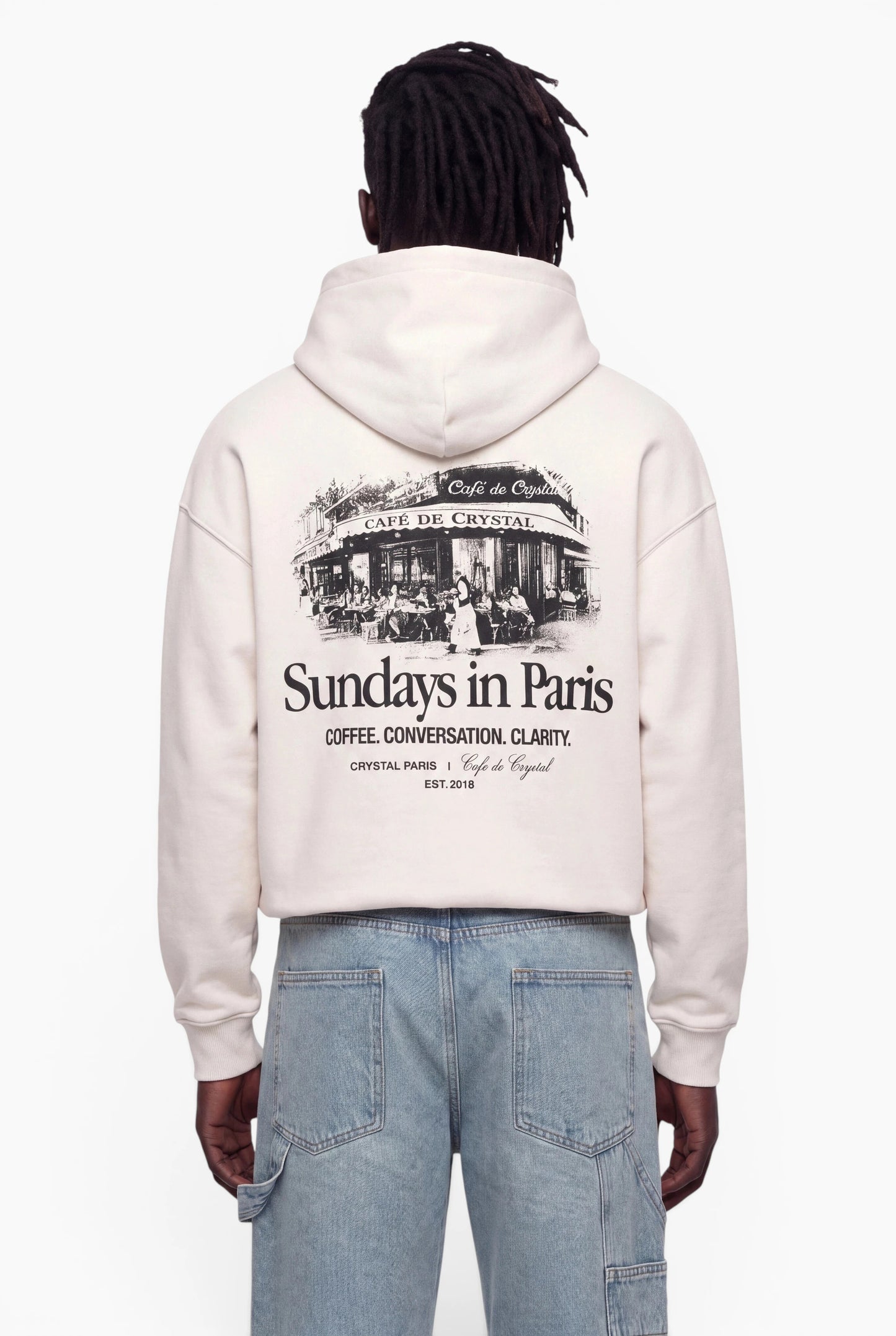 Cafe Oversized Hoodie