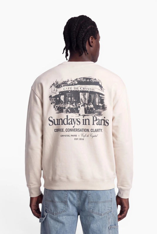 Cafe Oversized Sweatshirt