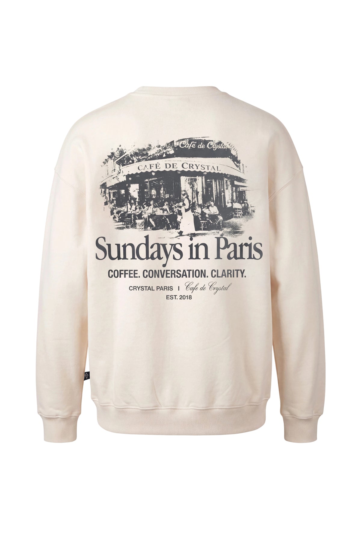 Cafe Oversized Sweatshirt