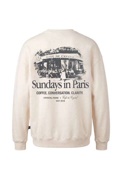 Cafe Oversized Sweatshirt