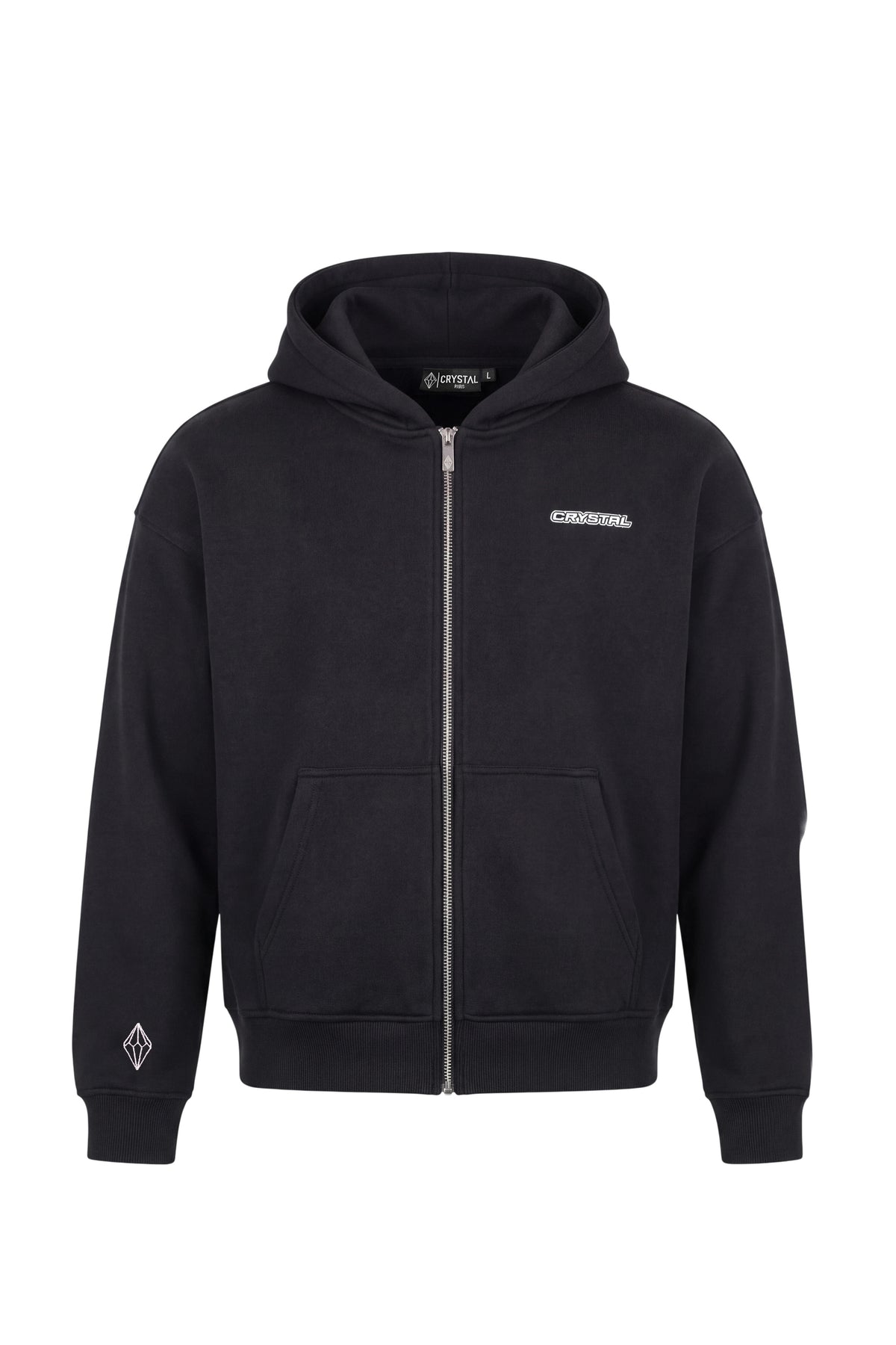 Core Zip Oversized Zip Hoodie