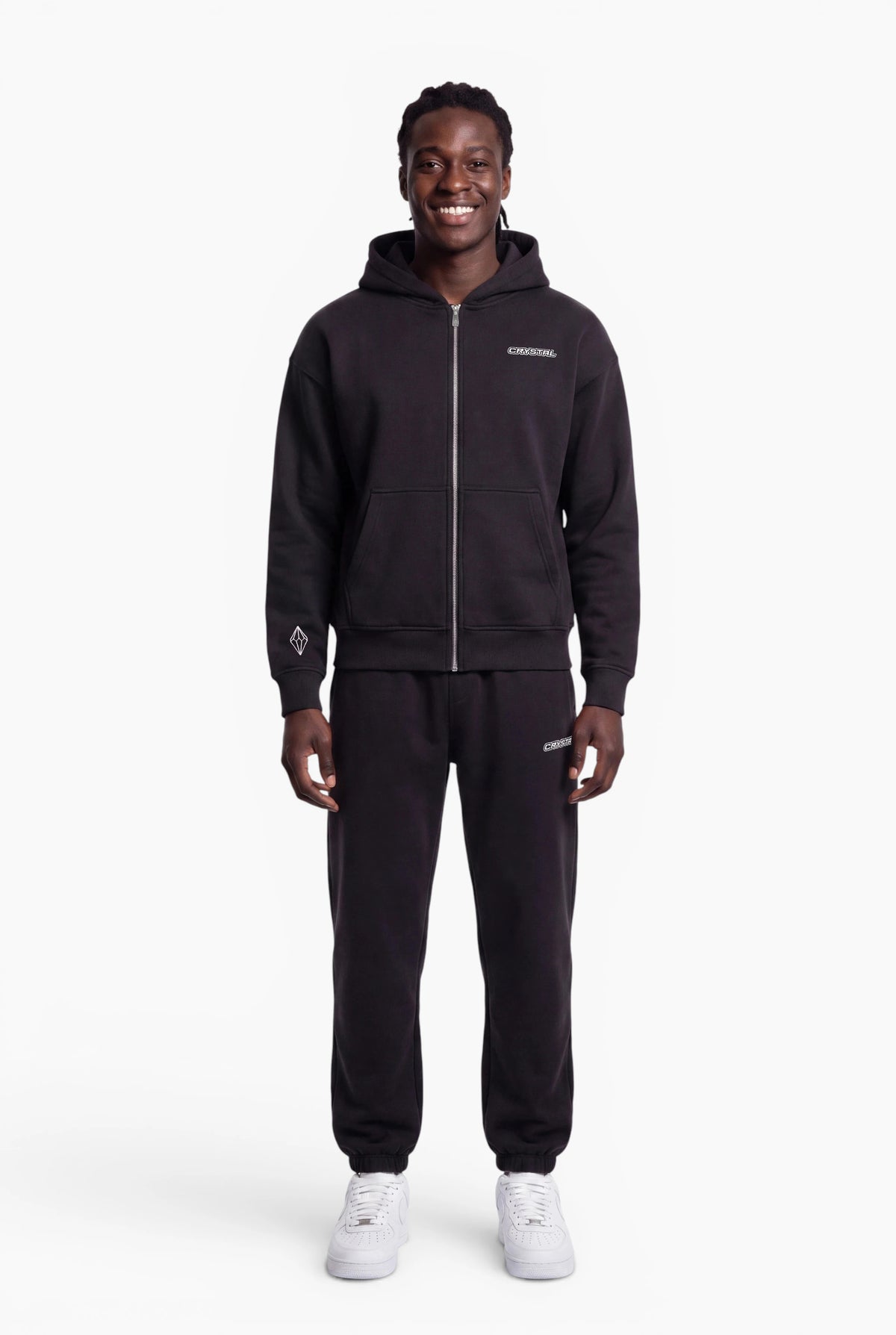 Core Zip Oversized Zip Hoodie