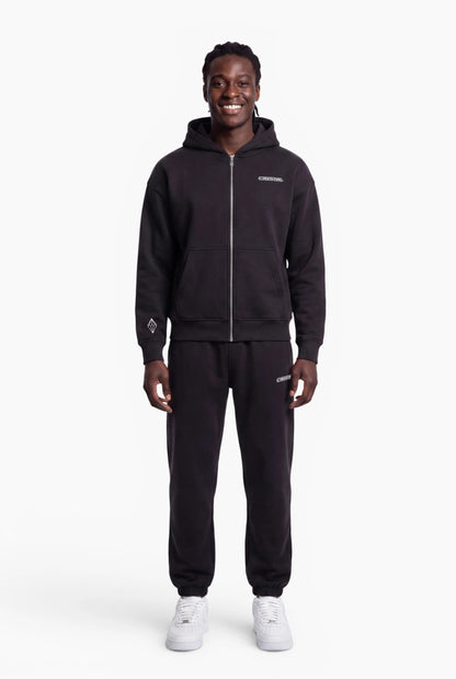 Core Zip Oversized Zip Hoodie