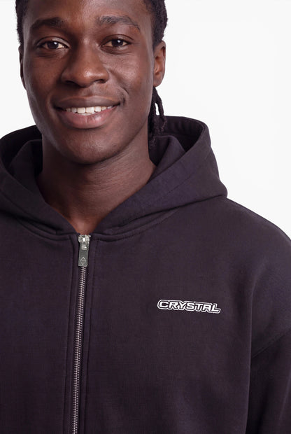 Core Zip Oversized Zip Hoodie