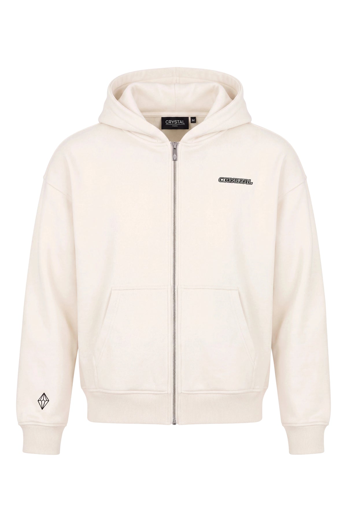 Core Zip Oversized Zip Hoodie