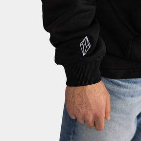 Oversized Nordic Nights Hoodie Black