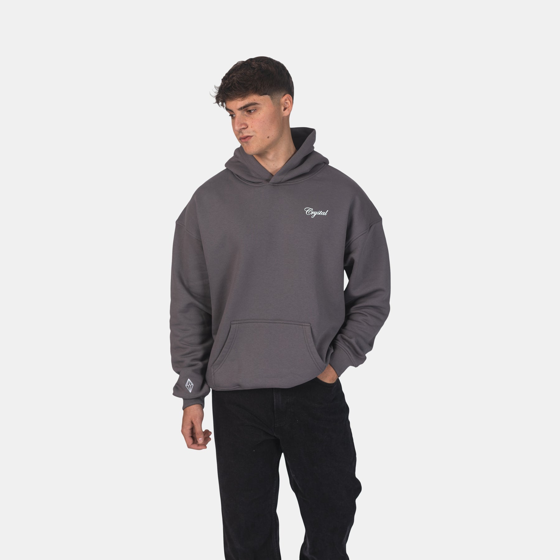 Oversized Laville Hoodie Volcano Grey