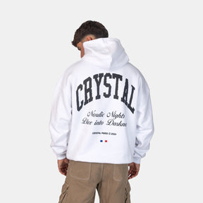 Oversized Nordic Hoodie White