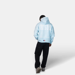 Oversized Trademark Hoodie Ice Water