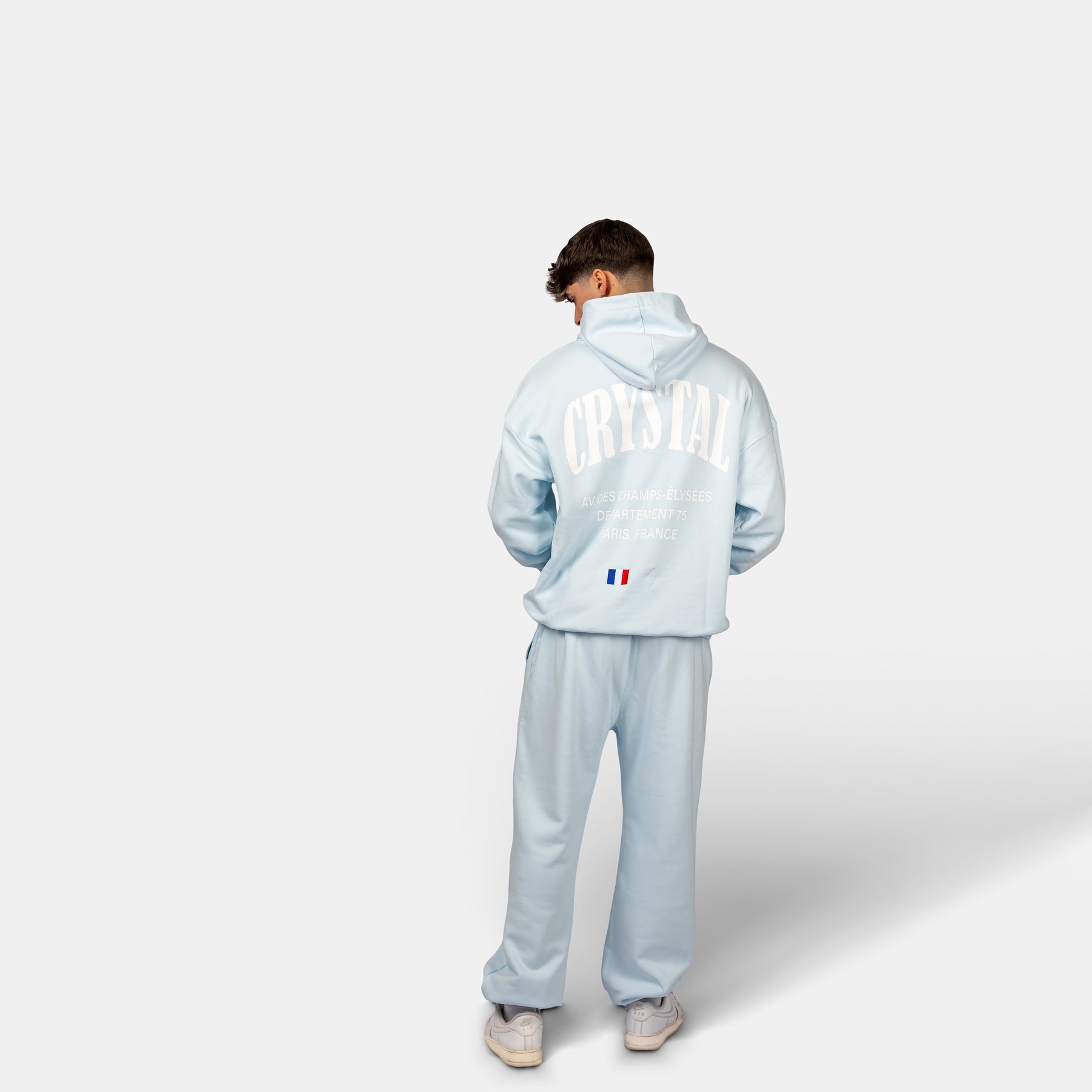 Oversized Champs Hoodie Ice Water