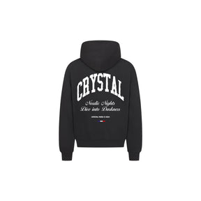 Oversized Nordic Nights Hoodie Black