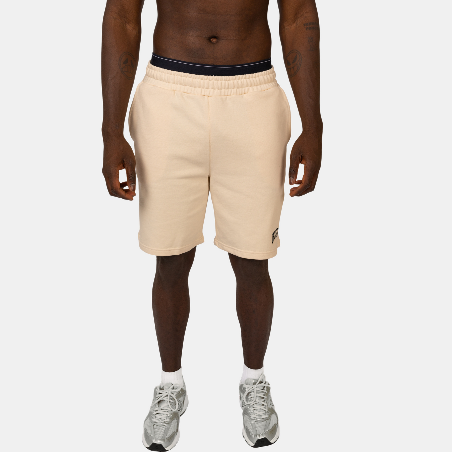 Classic Sweatshort White Sand